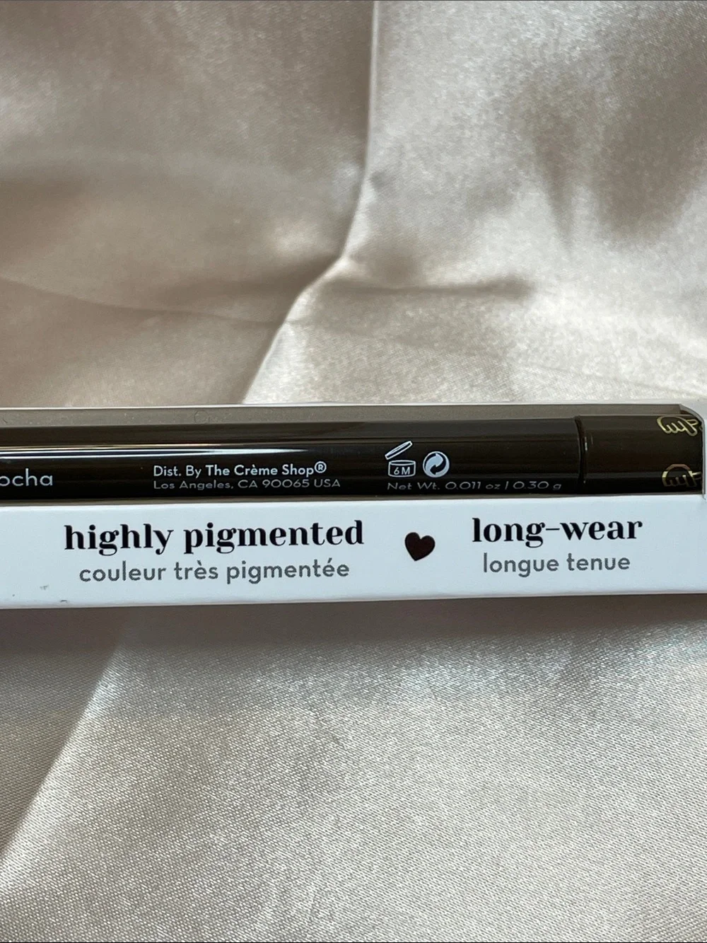 The Crème Shop 3 In 1 Chroma Gel Creme Eyeliner in Mocha - NIB